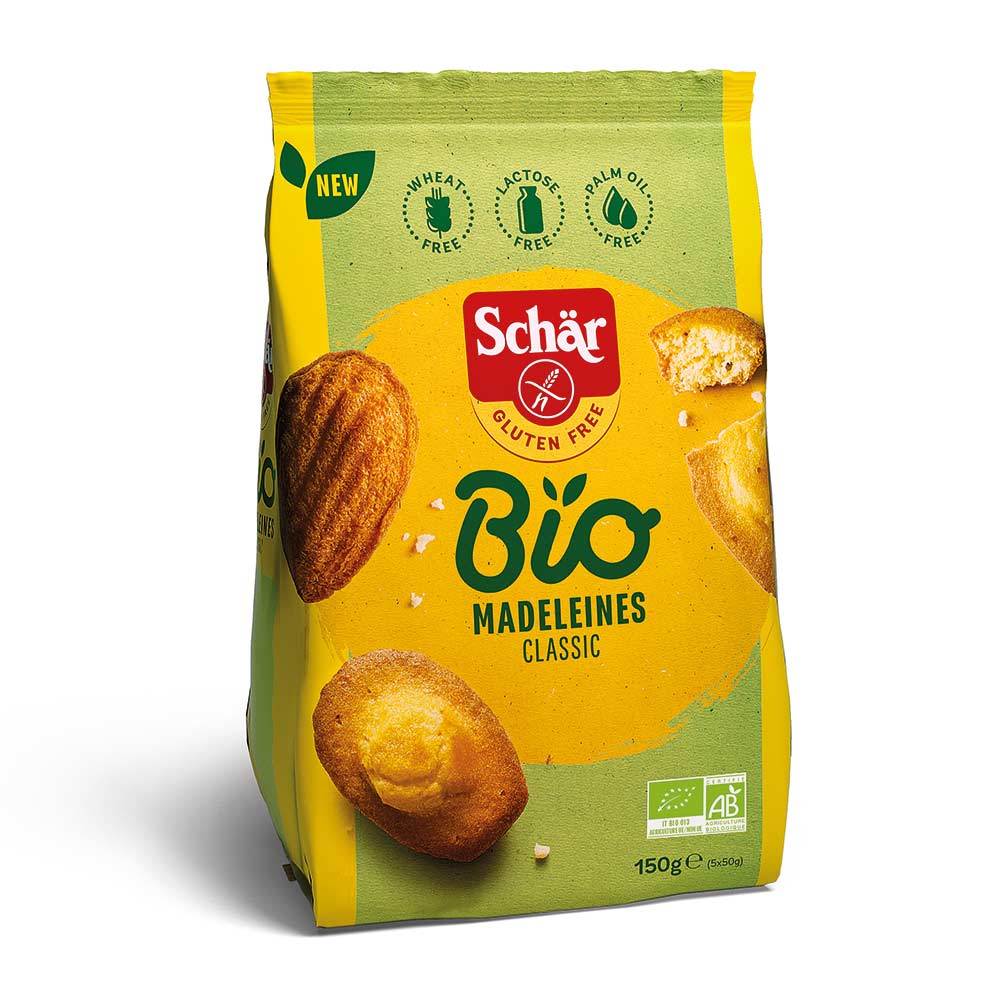 Madeleine Fara gluten Bio 150gr Schar Alte brand-uri