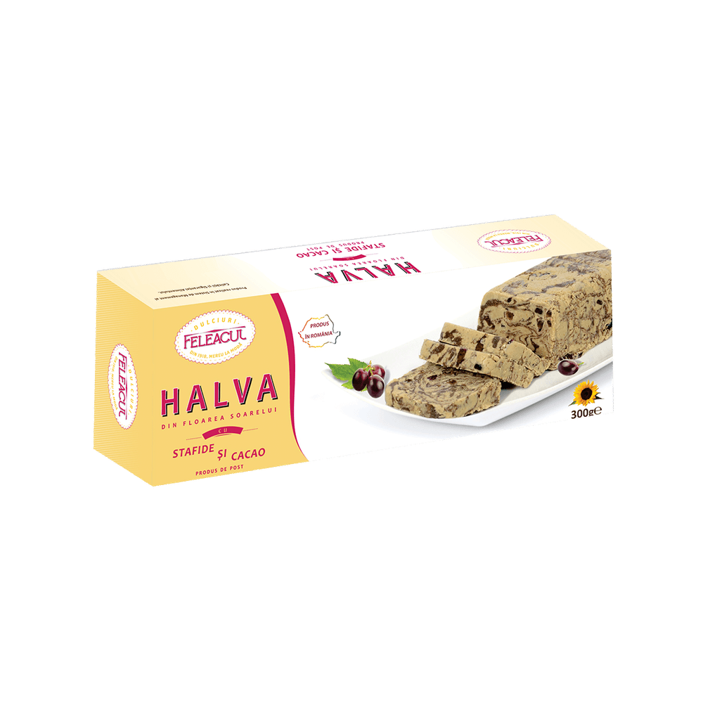 Halva stafide si cacao 300gr