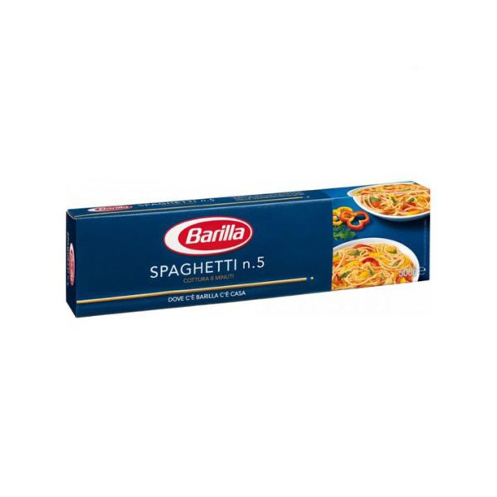 Paste Spaghetti Nr5 500g Barilla Alte brand-uri imagine 2022 depozituldepapetarie.ro