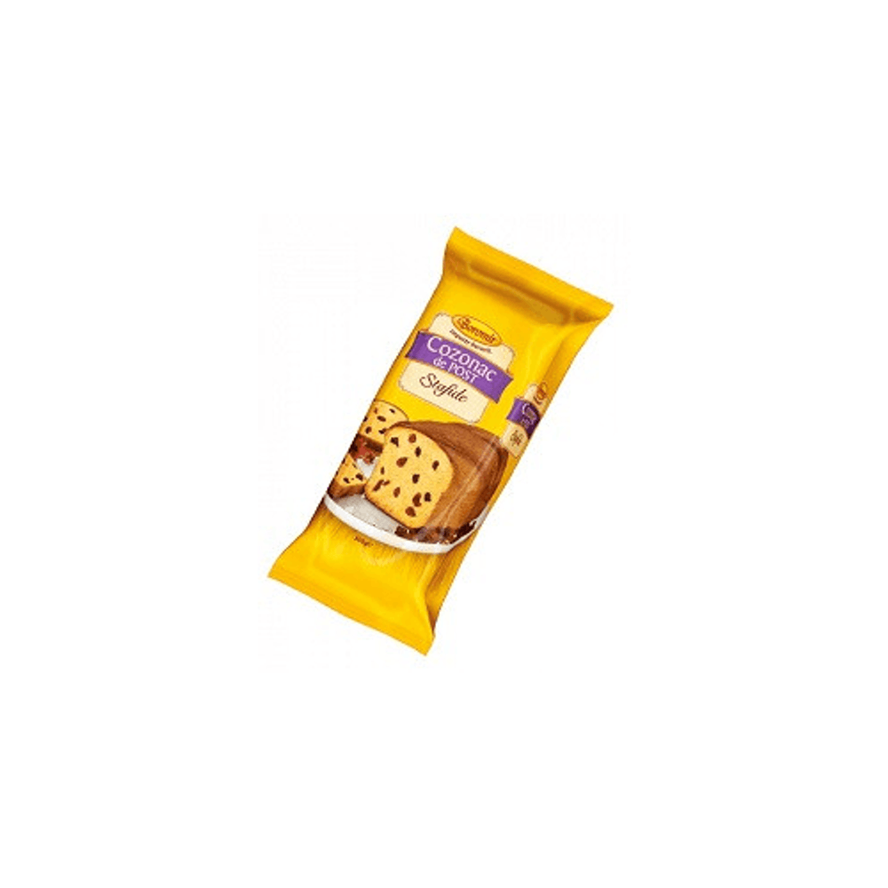 Cozonac de post cu stafide 500gr boromir