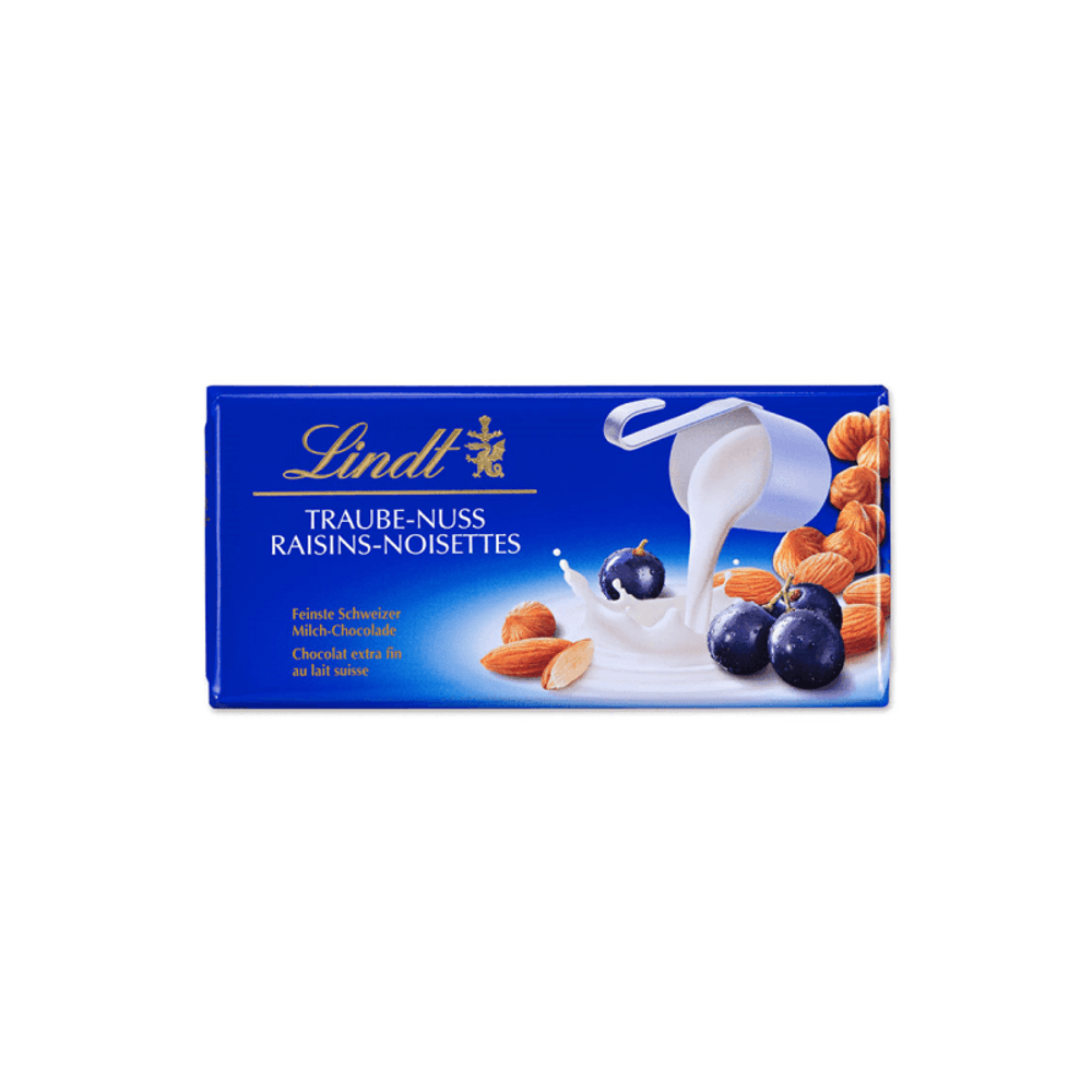 Ciocolata cu stafide si alune 100gr lindt