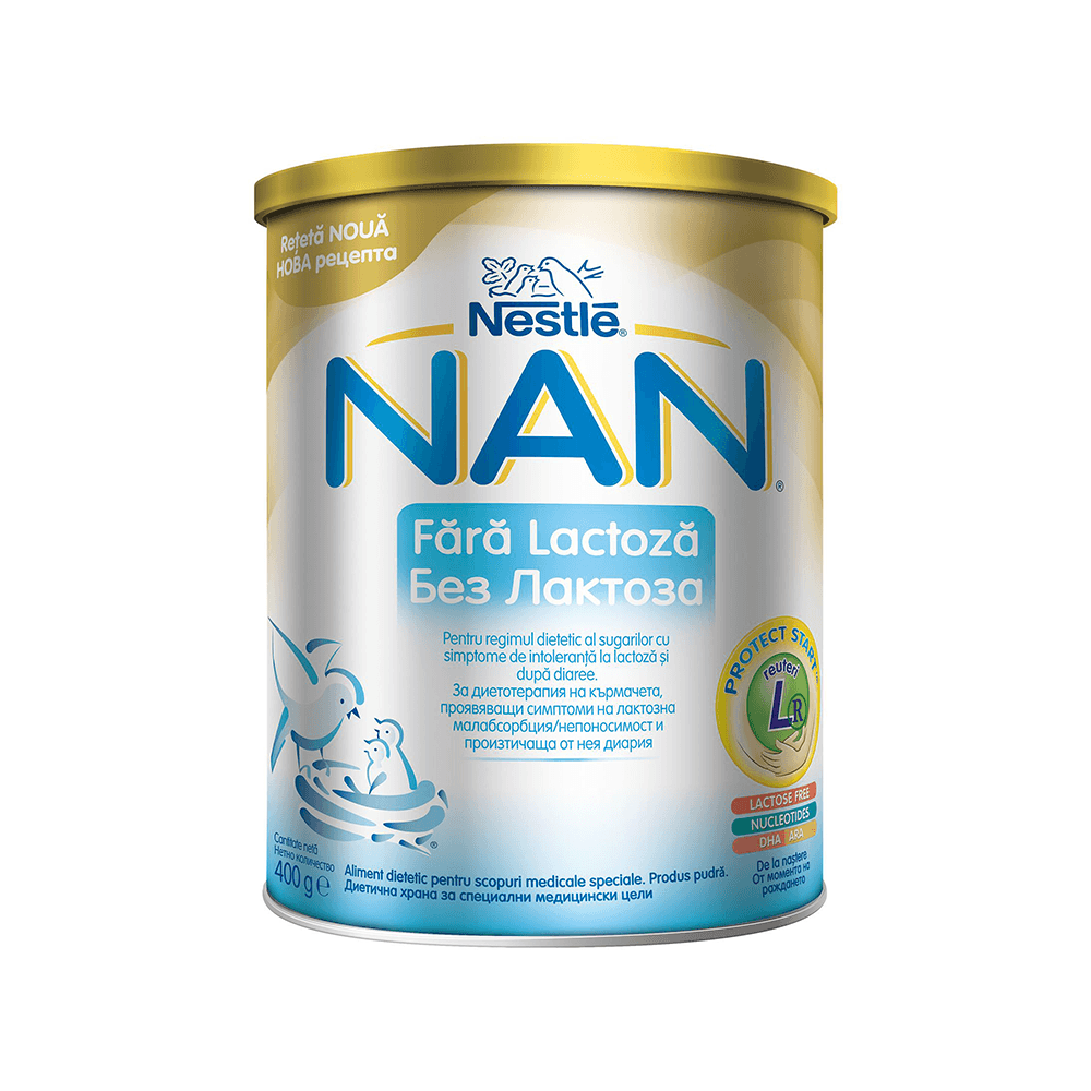 Lapte praf fara lactoza nan 0+ nestle 400g