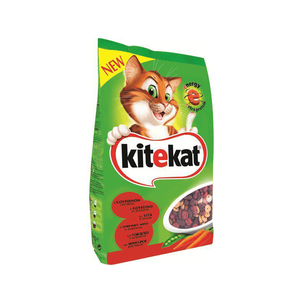 Hrana uscata pisici vita cu legume 1.8kg Kitekat Alte brand-uri poza 2021