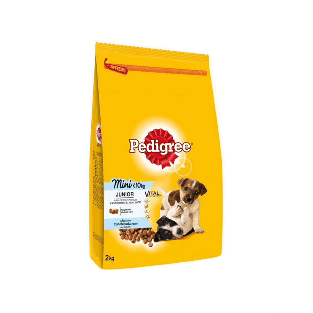 Hrana uscata caini junior t mica pui orez 2kg