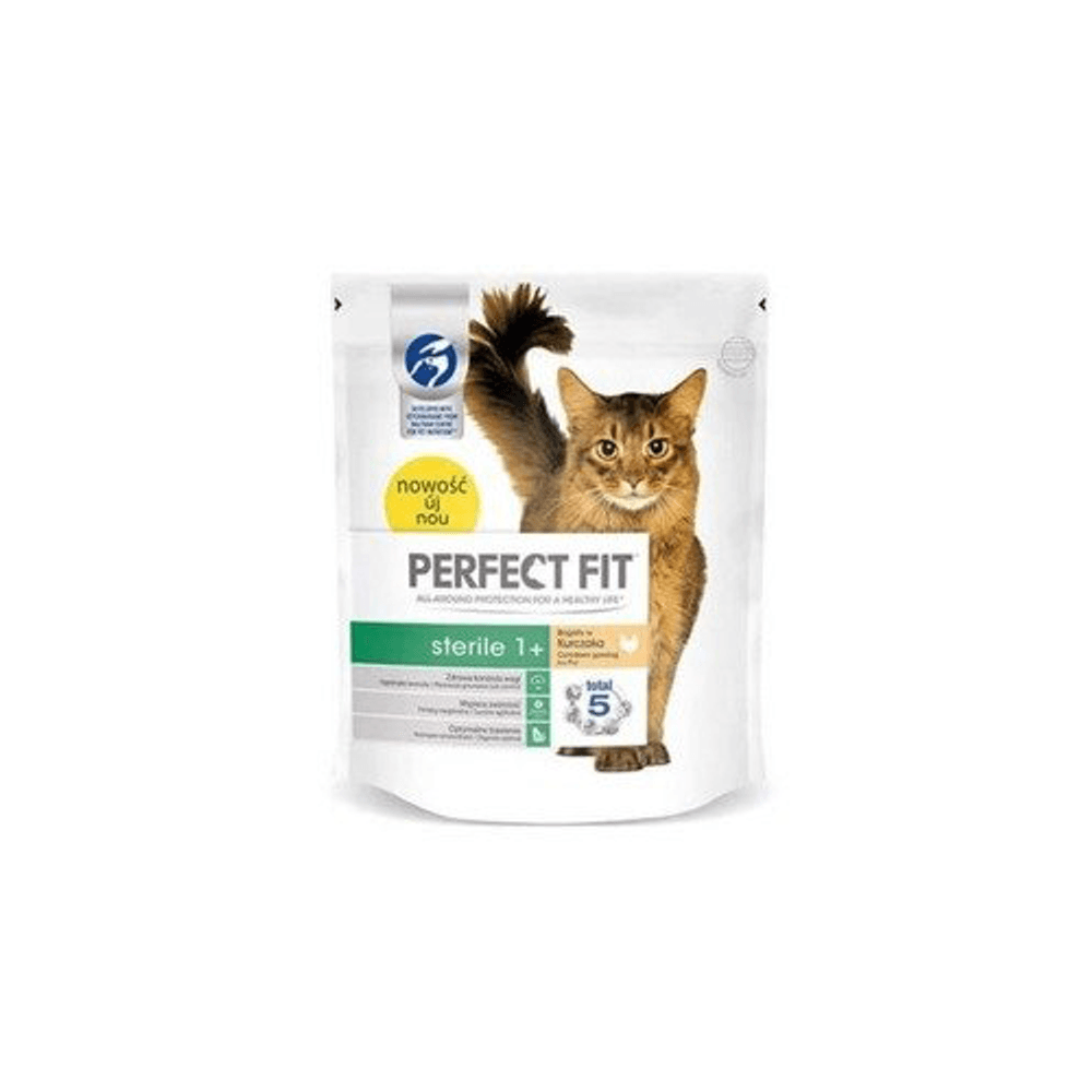 Hrana uscata pisici sterile pui 750gr perfect fit