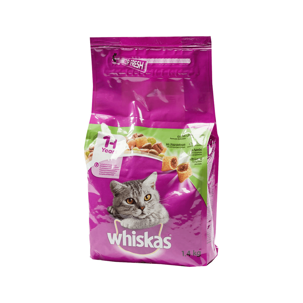 Hrana uscata pisici miel 1.4kg Whiskas Alte brand-uri imagine 2022 depozituldepapetarie.ro