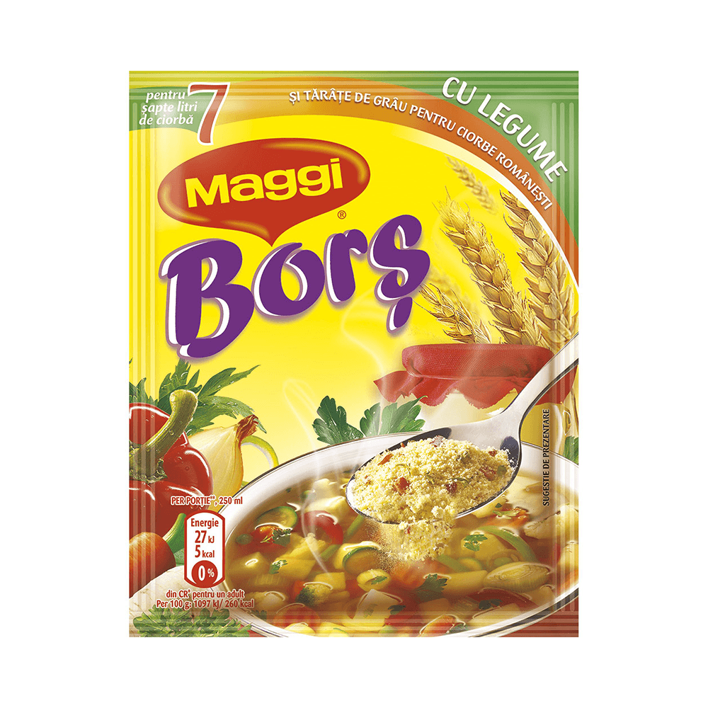 Maggi bors instant cu legume 70g Alte brand-uri imagine 2022 depozituldepapetarie.ro