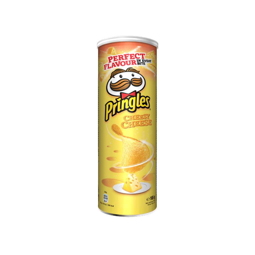 Chips pringles cu aroma branza 165gr
