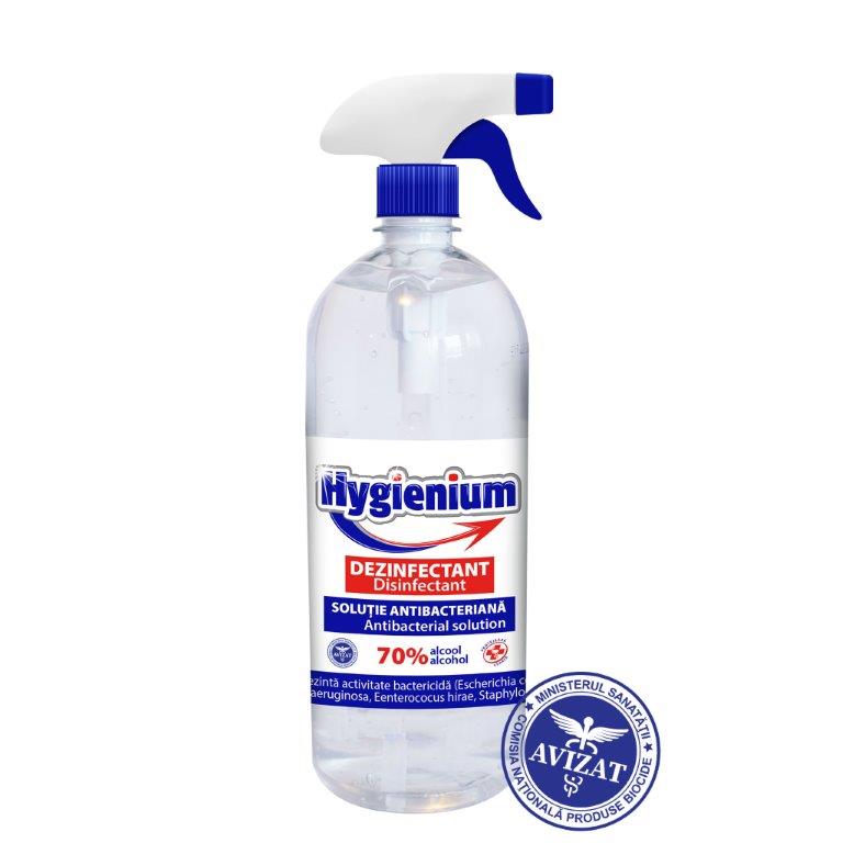 Solutie antibacteriana si dezinfectanta maini 1L Hygienium