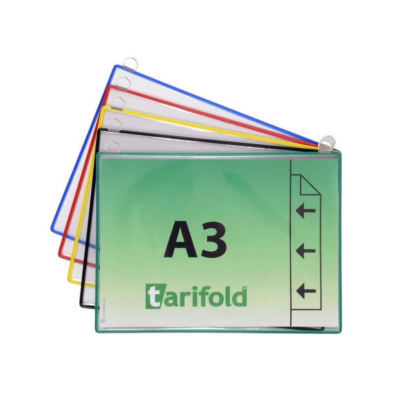 Buzunar de prezentare Tarifold Hanging A3 orizontal 5 bucati/set