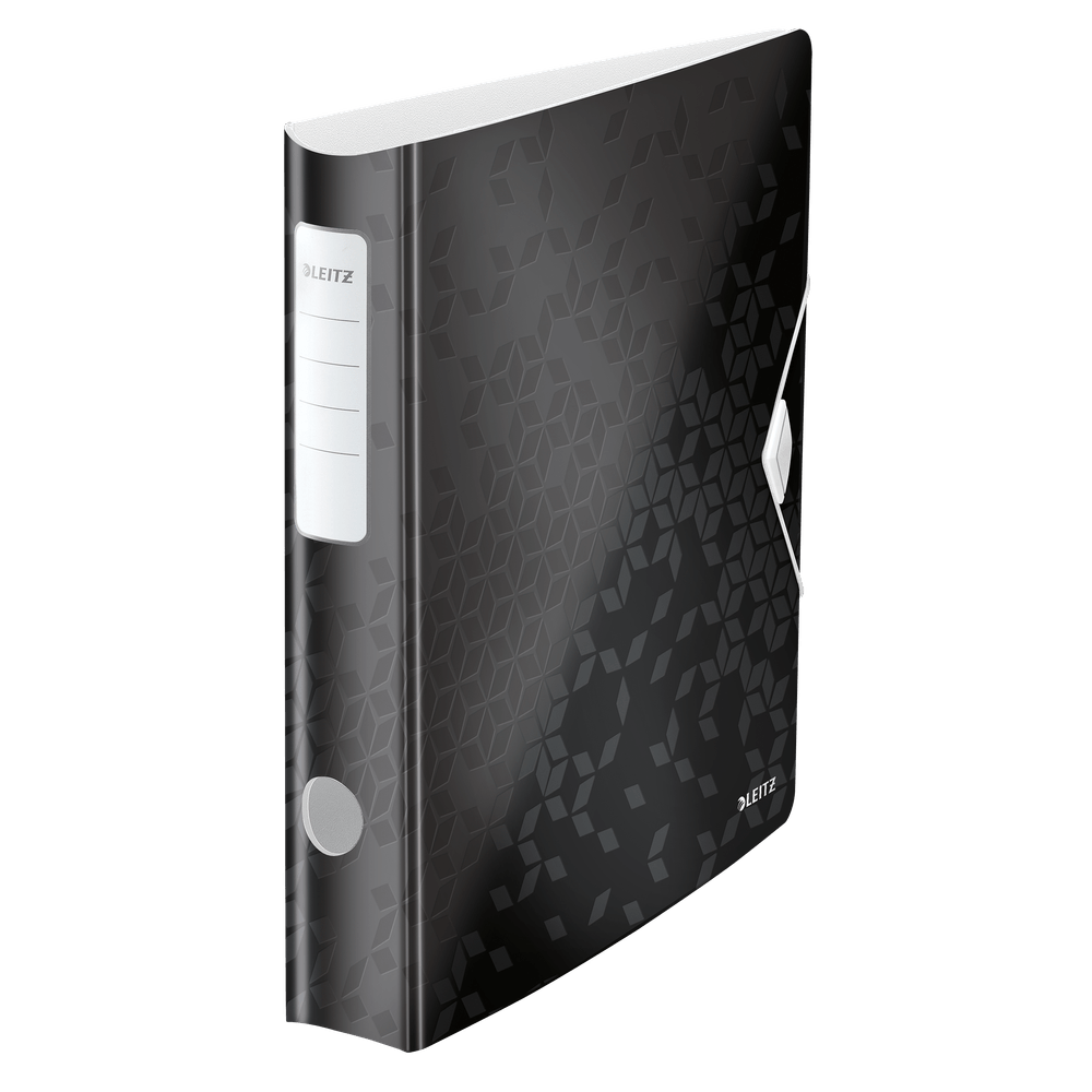Biblioraft leitz 180 active wow, polyfoam, a4, 65 mm, negru