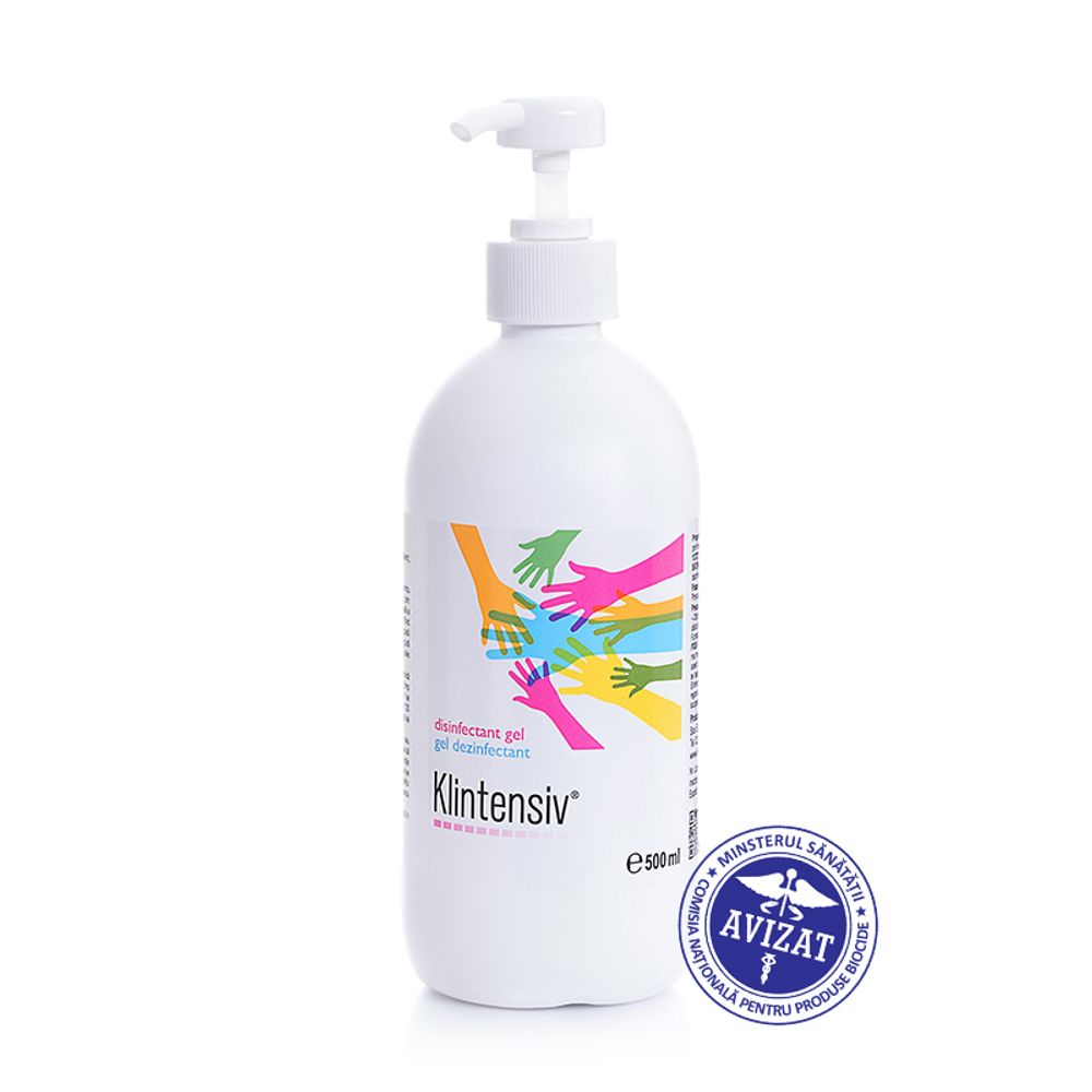 Dezinfectant gel maini 500ml klintensiv