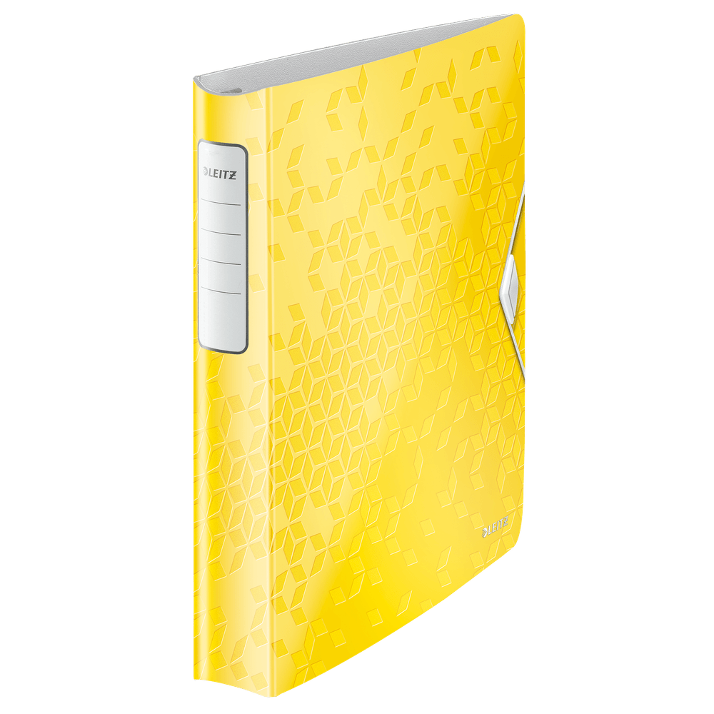 Caiet mecanic leitz active wow softclick, a4, galben