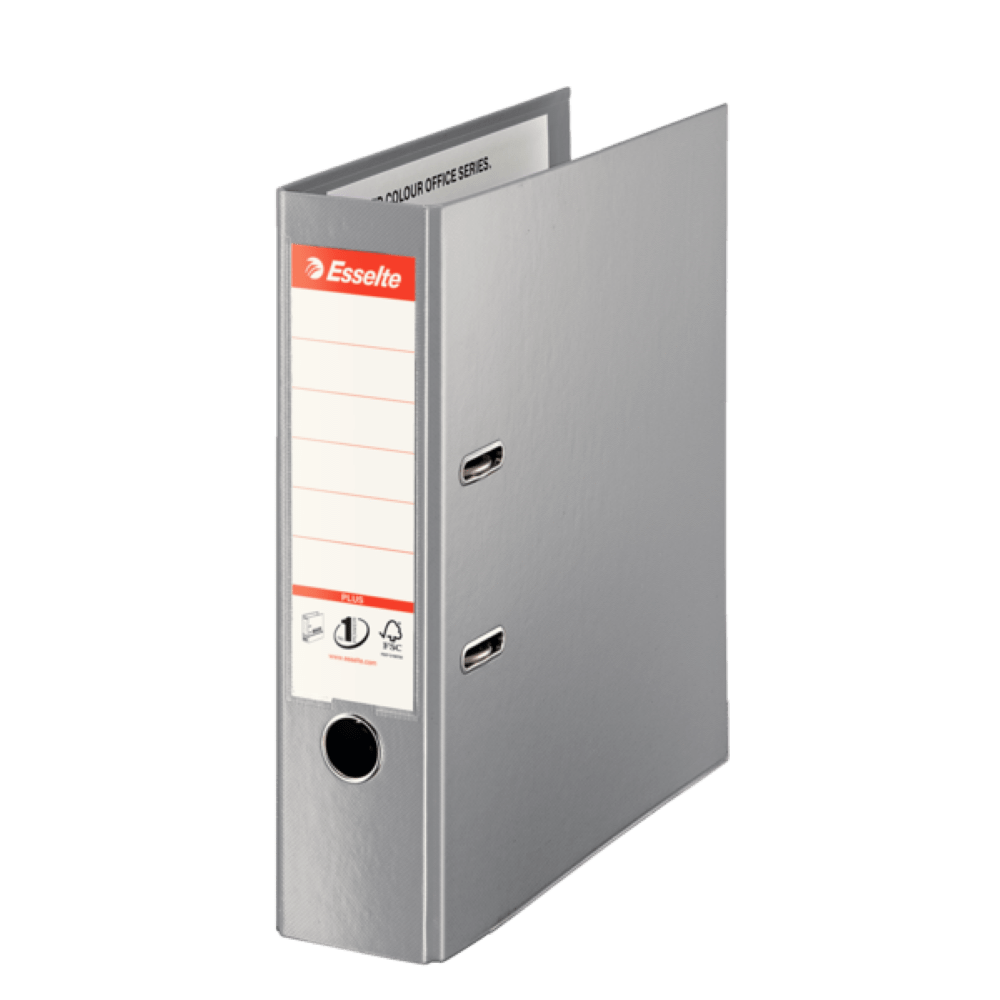 Biblioraft PP A4 8cm Esselte No.1 Power Jumbo Plus VIVIDA Biblioraft Esselte No.1 Power Jumbo Plus PP/PP 80 mm gri