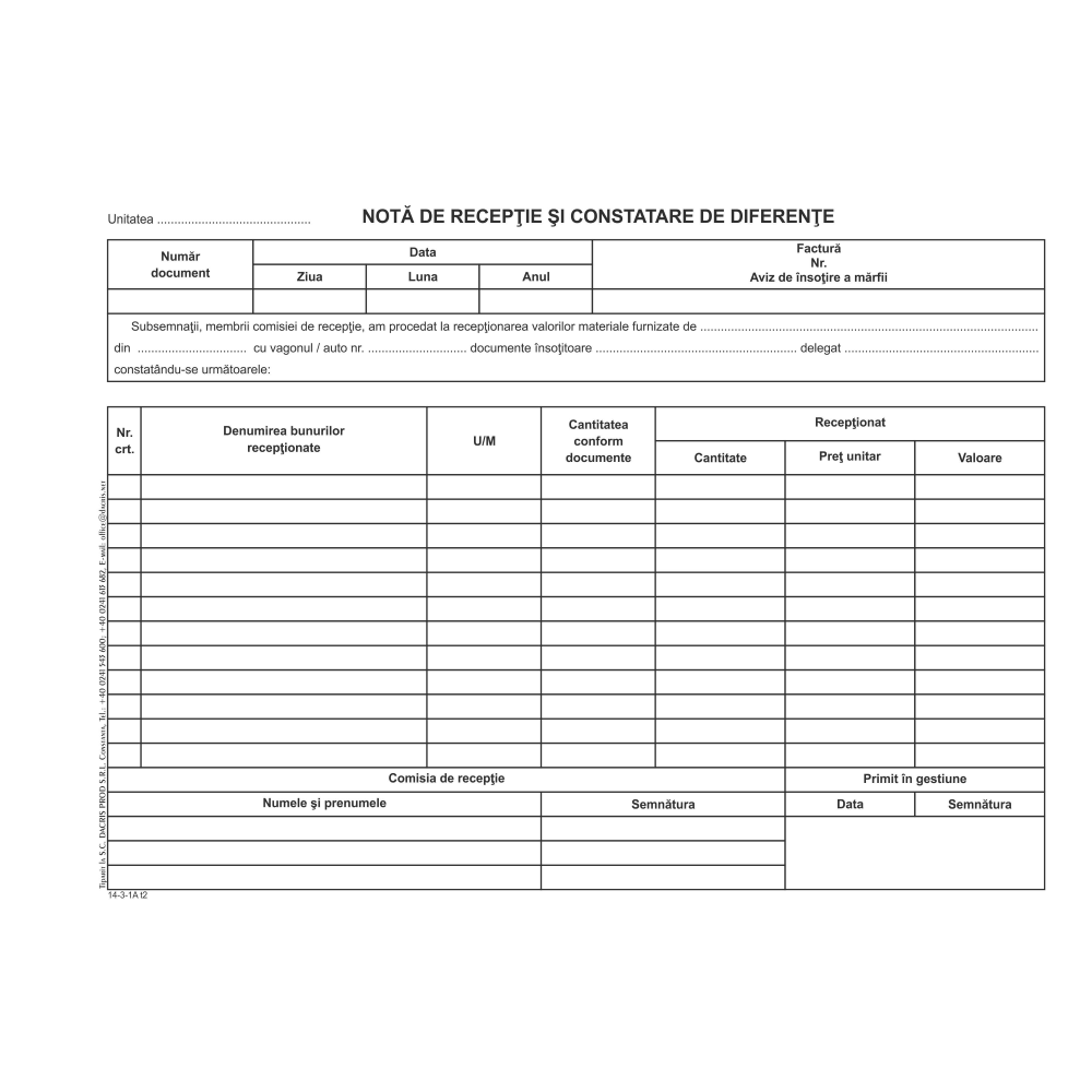Nir fara tva, a4, hartie offset, 100 file/carnet nir fara tva, a4, hartie offset 100 file/carnet