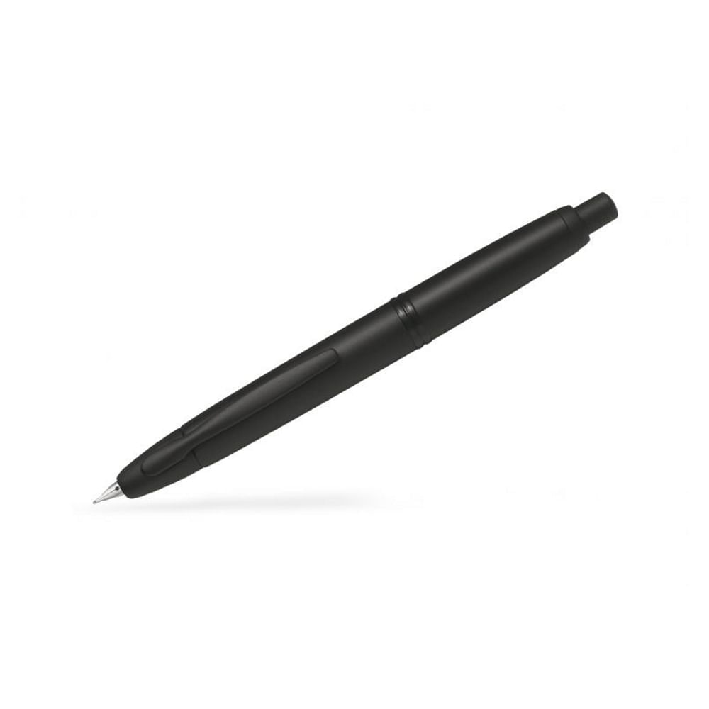 Stilou Capless Pilot varf extra fin penita aur alb corp negru mat Stilou Capless negru mat varf extrafin Aur Alb Pilot