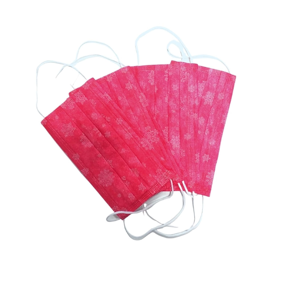 masca de protecție de tip medical sau ffp2 Masca faciala de uz medical Tip I Rosie 3buc/set