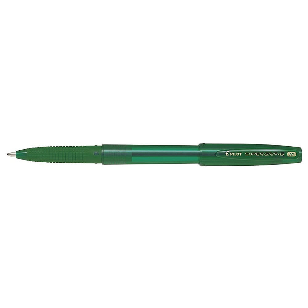 Pix cu bila pilot supergrip g, 1.00 mm, verde, 12 buc/cut