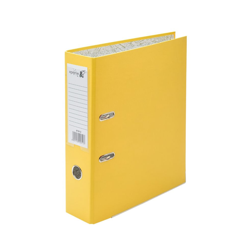 Biblioraft A4 7.5Cm Pvc Xprime 25/Set Biblioraft A4 7.5Cm Pvc Galben Xprime 25/Set dacris.net
