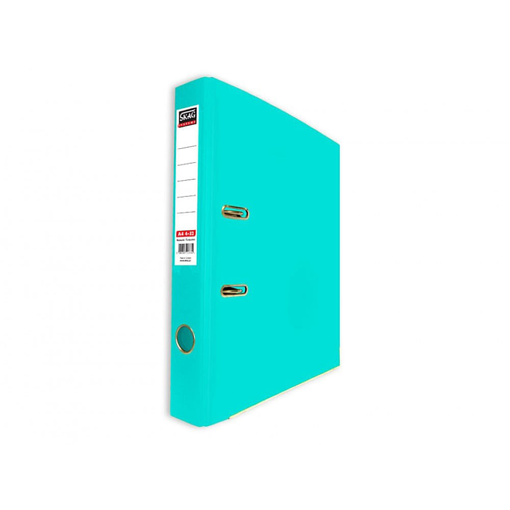 Biblioraft A4 5Cm Pp Skag 10/Set Biblioraft A4 5Cm Pp Turquoise Skag 10/Set