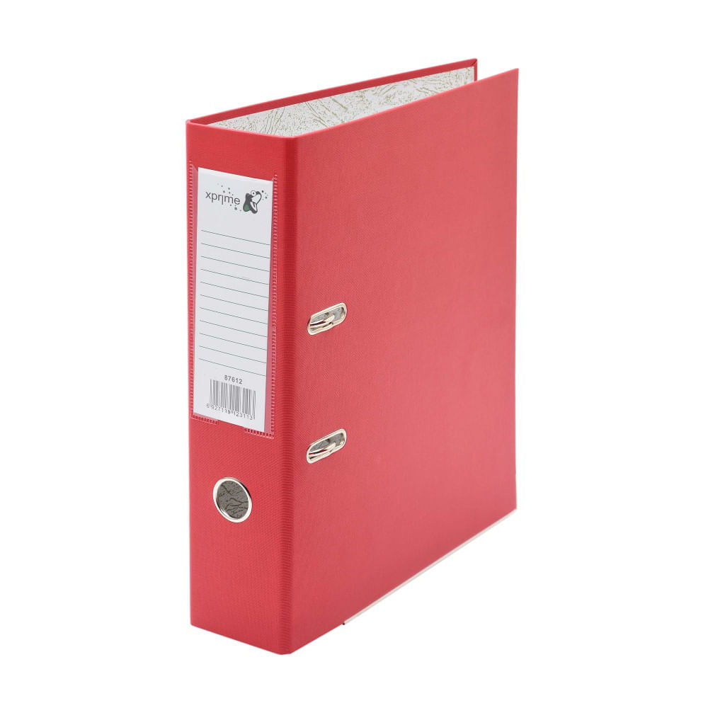 Biblioraft A4 7.5Cm Pvc Xprime 25/Set Biblioraft A4 7.5Cm Pvc Rosu Xprime 25/Set