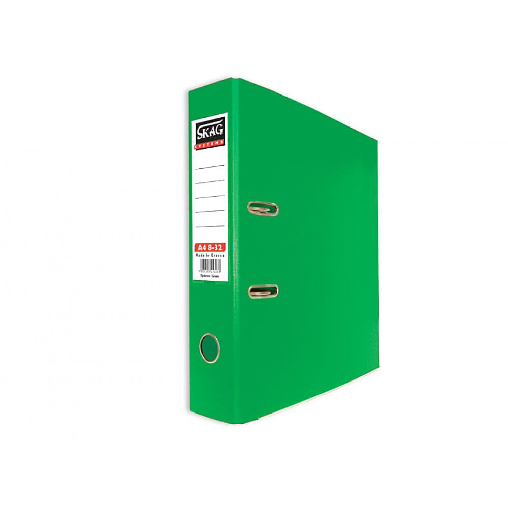 Biblioraft a4 8cm pp skag 10/set biblioraft a4 8cm pp verde skag 10/set