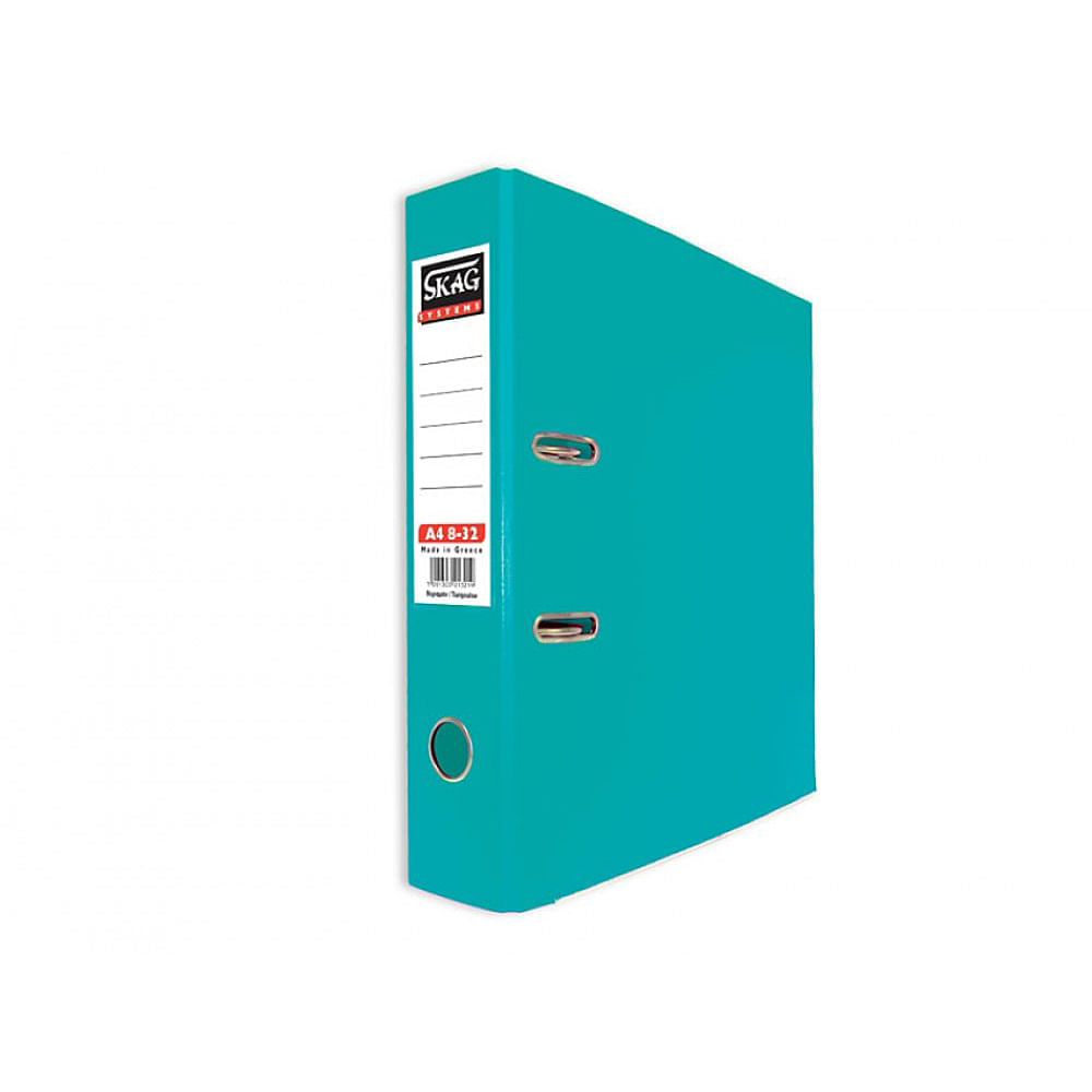 Biblioraft a4 8cm pp skag 10/set biblioraft a4 8cm pp turquoise skag 10/set