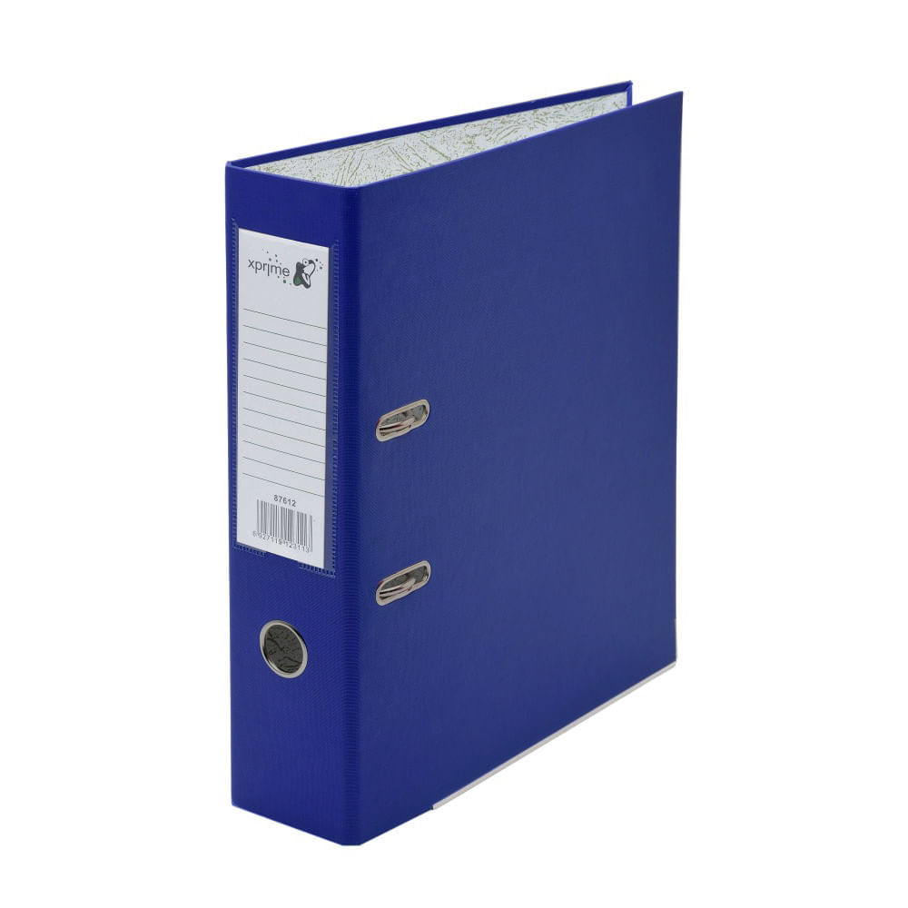 Biblioraft a4 7.5cm pvc xprime 25/set biblioraft a4 7.5cm pvc bleumarin xprime 25/set
