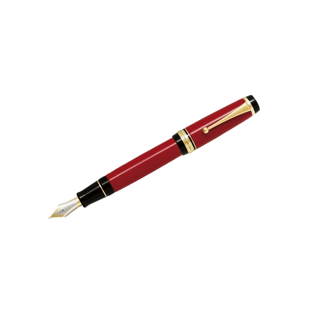 Stilou pilot custom urushi, varf mediu, rosu
