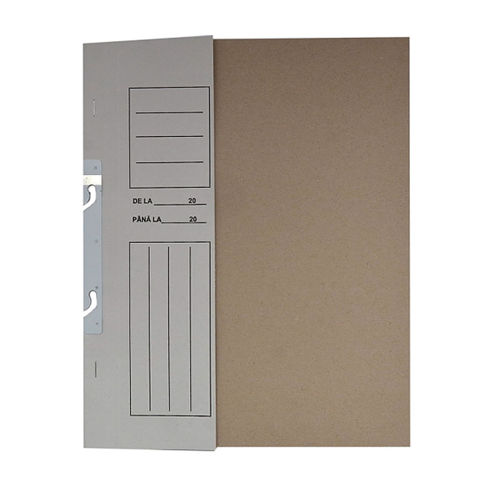Dosar Inc 1/2 Cu Gheara Carton Alb 25 Buc/Set