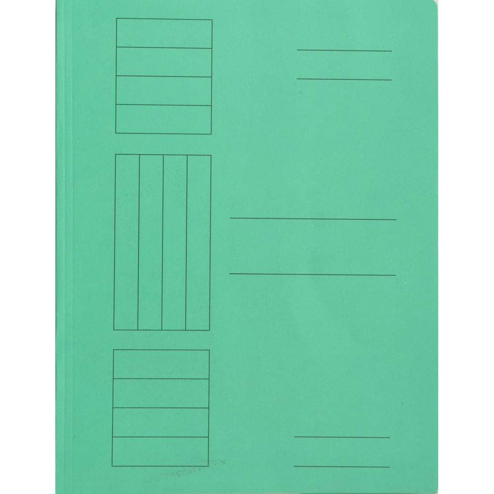 Dosar Plic Carton Supercolor Verde 25 Buc/Set