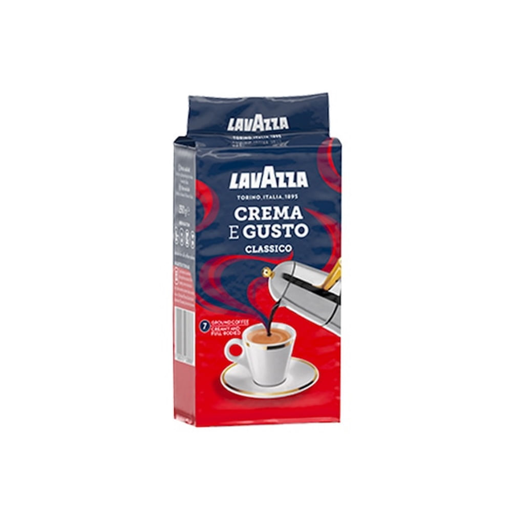 Cafea Lavazza Crema E Gusto, 250 g dacris.net imagine 2022 depozituldepapetarie.ro