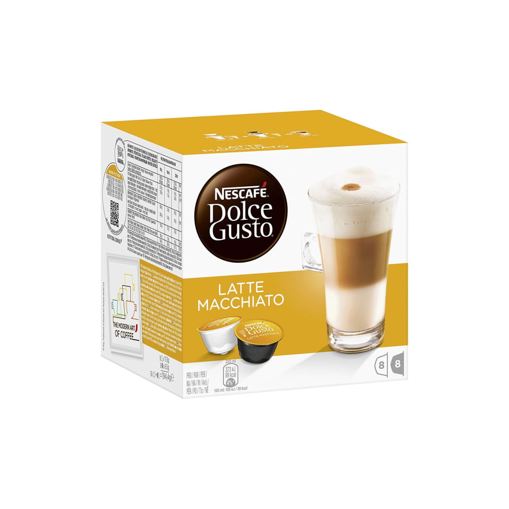 Nescafe Dolce Gusto latte machiatto 16 capsule/cutie dacris.net imagine 2022 depozituldepapetarie.ro