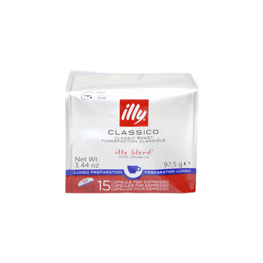 Capsule cafea Illy MPS Espresso Lung 15 capsule/cutie - 0 | YEO