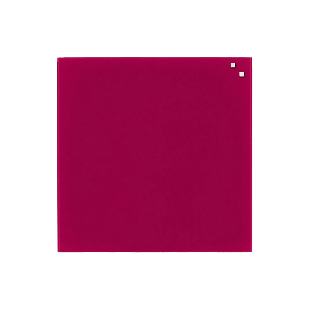 Tabla magnetica de sticla Naga, 45 x 45, rosu dacris.net imagine 2022 depozituldepapetarie.ro