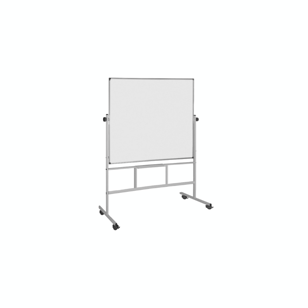 Tabla magnetica alba cu suport mobil Bi-Silque 120 x 150 cm