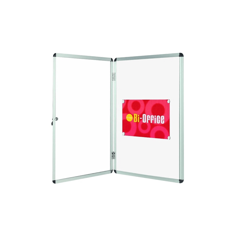 Vezi detalii pentru Avizier tip tabla magnetica alb de perete Bi-Silque 72 x 98 cm