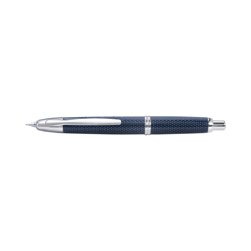 Stilou Capless Rhodium Graphite Pilot varf mediu corp albastru graphite Stilou Pilot Capless Rhodium Graphite varf mediu albastru graphite