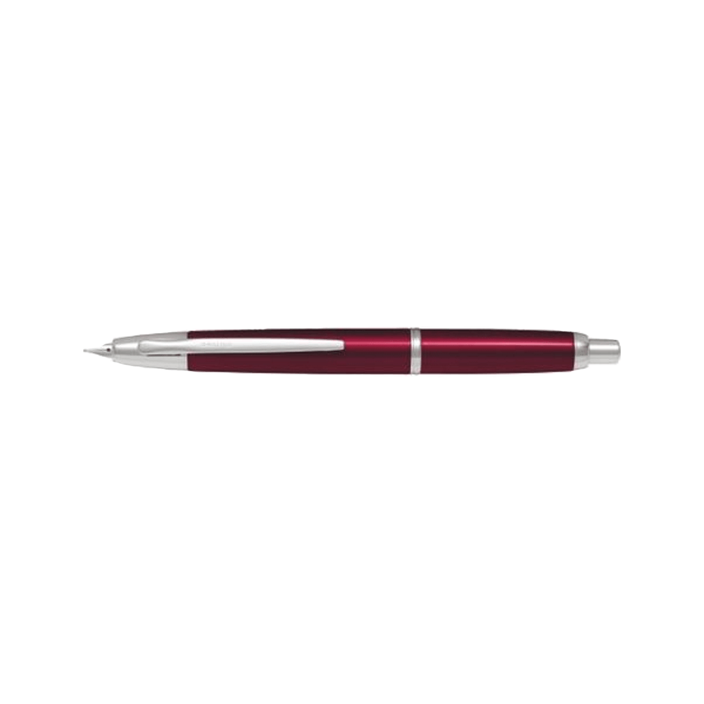 Stilou Capless Decimo Rhodium Pilot varf mediu corp rosu Stilou Pilot Capless Decimo Rhodium varf mediu rosu