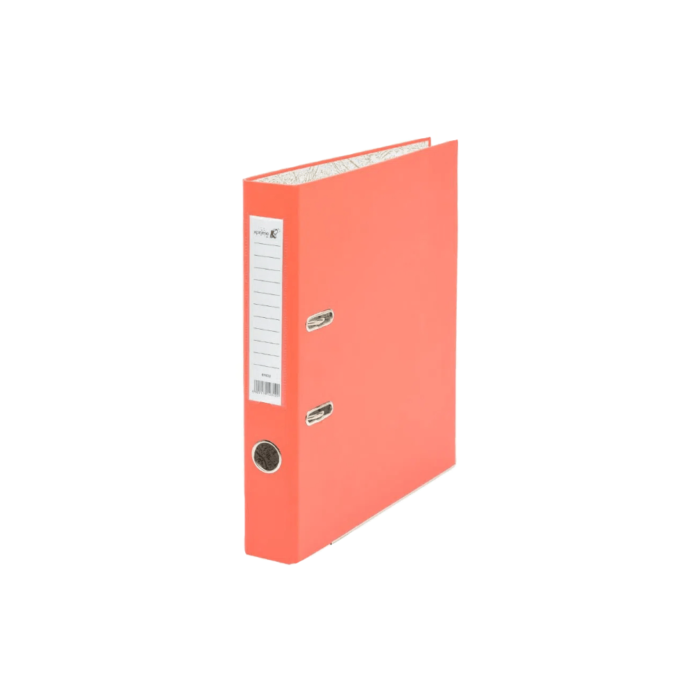 Biblioraft Xprime, PP, A4, 7.5 cm, portocaliu dacris.net