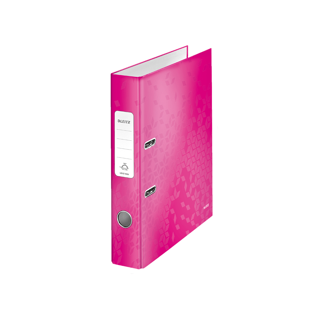 Biblioraft PP A4 5cm Leitz 180 WOW Biblioraft Leitz 180 WOW carton laminat A4 52 mm roz
