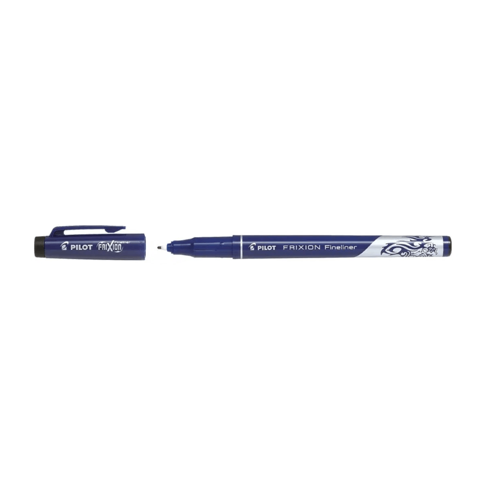 Fineliner Frixion Pilot 0.45 mm varf fin Fineliner Pilot Frixion 0.45 mm negru