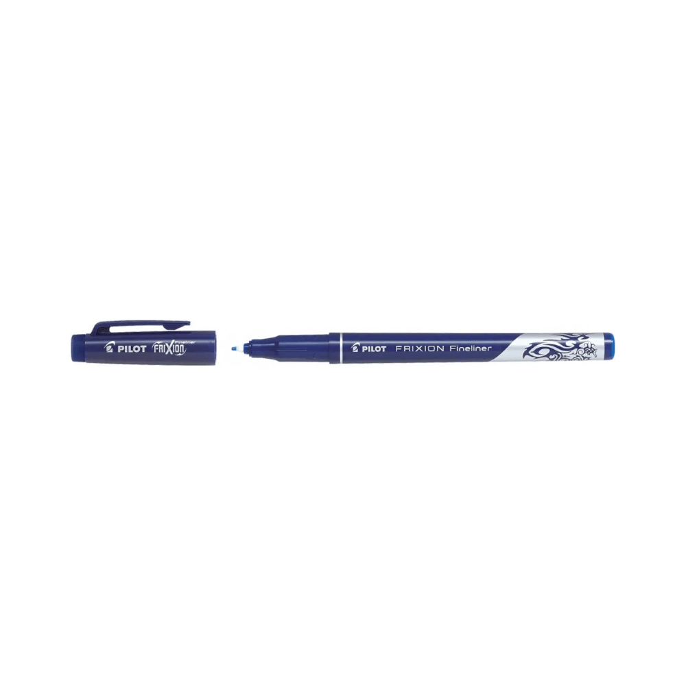 Fineliner Frixion Pilot 0.45 mm varf fin Fineliner Pilot Frixion 0.45 mm albastru