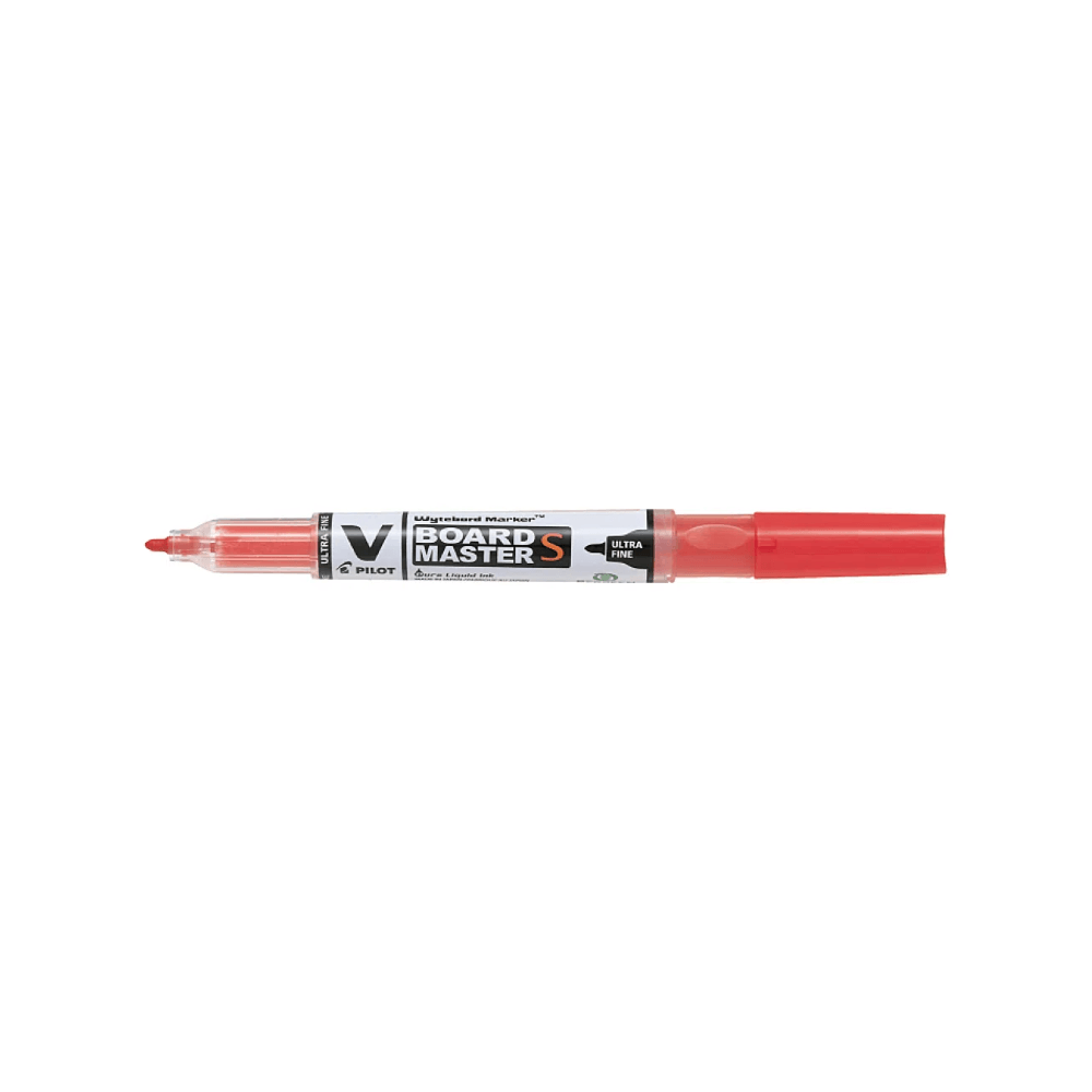 sipca metalica gard 0.8 mm Marker pentru tabla Pilot Vboard Master S diverse culori 0.8 mm varf rotund rosu