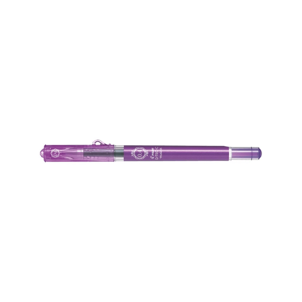 Roller cu gel Pilot Maica diverse culori 0.4 mm cu capac violet