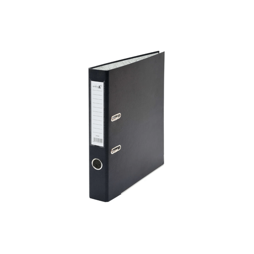 Biblioraft Xprime, PP, A4, 5 cm, negru dacris.net