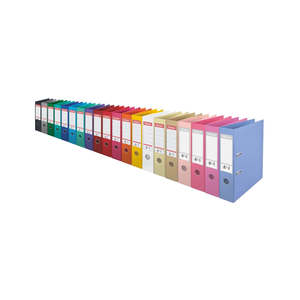 Biblioraft esselte no.1 power, pp/pp, a4, 75 mm, visiniu