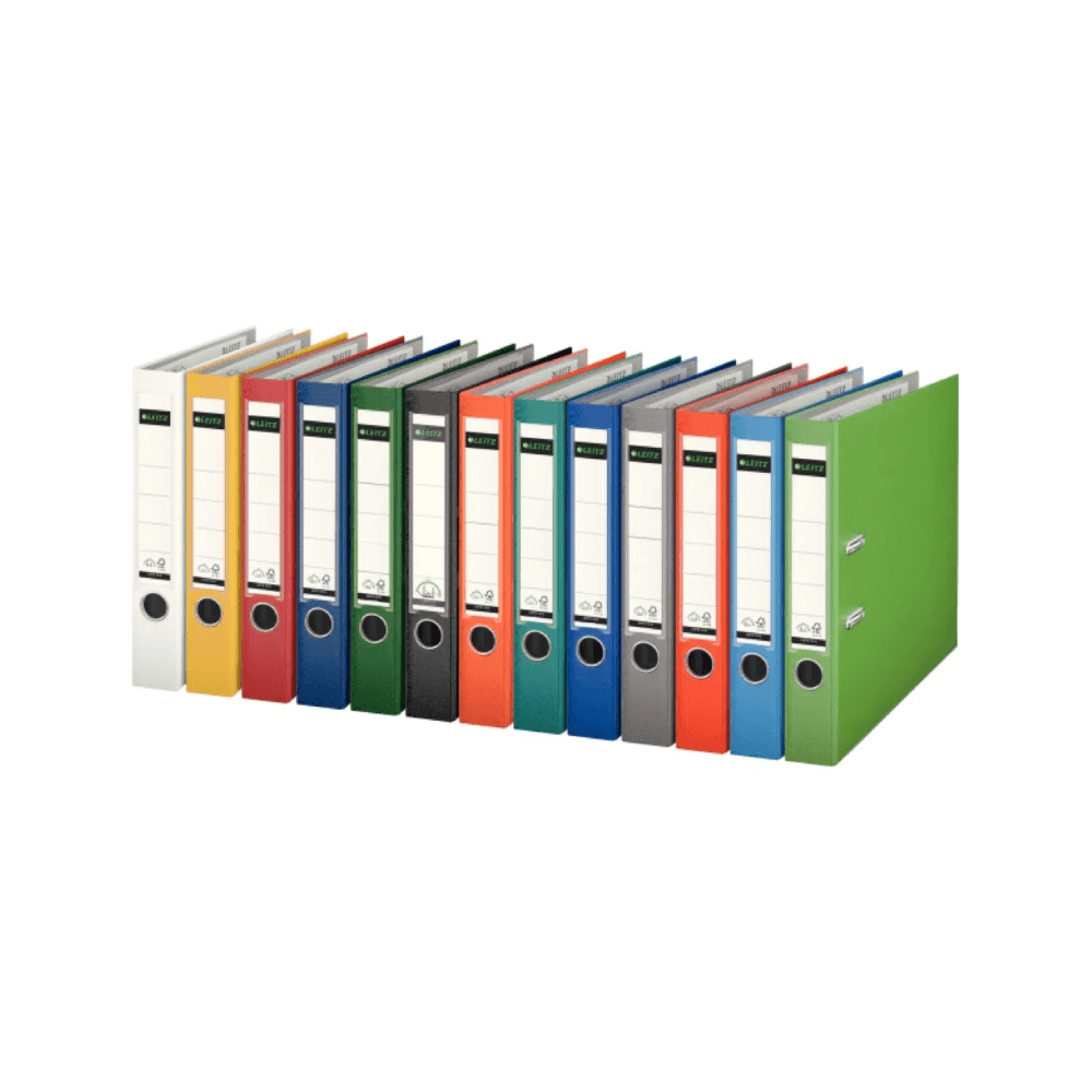Biblioraft leitz 180, pp, a4, 52mm, galben
