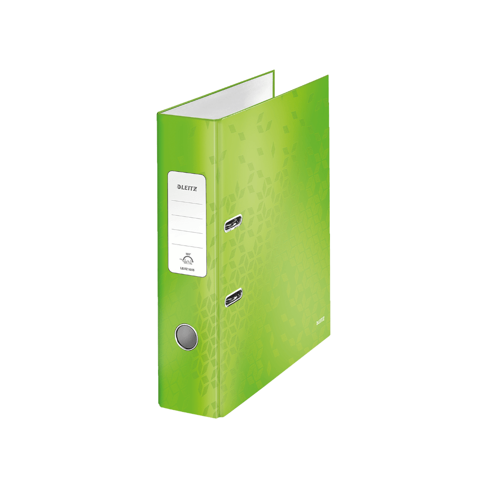 Biblioraft PP A4 8cm Leitz 180 WOW Biblioraft Leitz 180° WOW carton laminat A4 80 mm verde