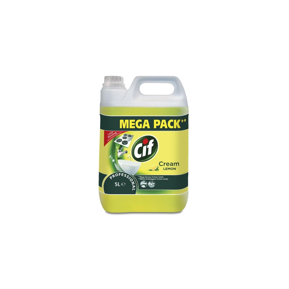 Crema de curatat CIF Lemon 5L W2212